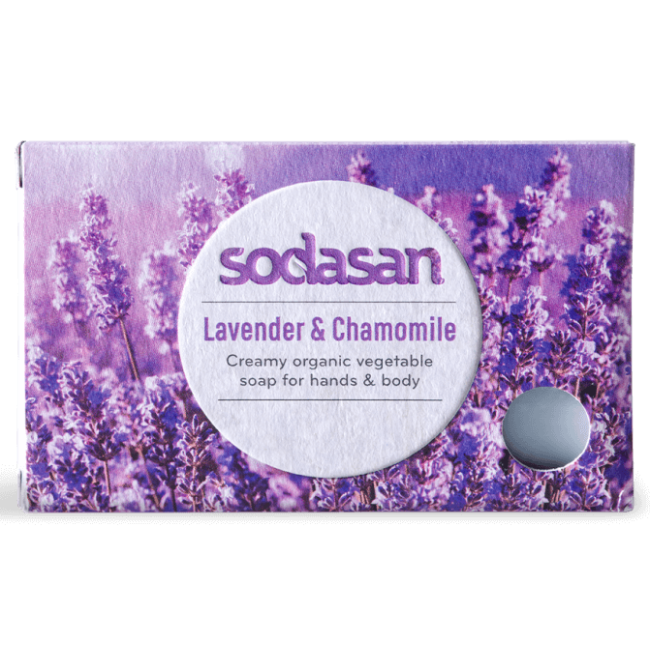 Sapun crema bio lavanda si musetel 100g SODASAN Sapun crema bio lavanda si musetel 100g SODASAN