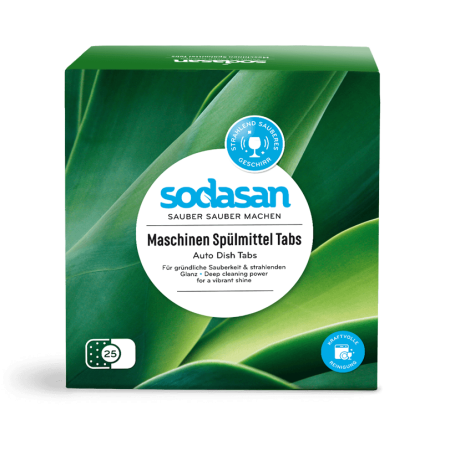 Tablete masina de spalat vase bio 25buc SODASAN