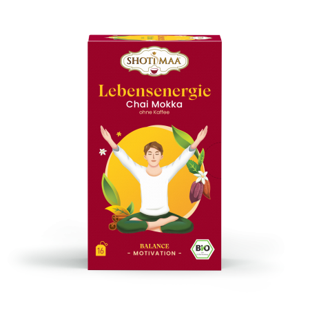Ceai Shotimaa Balance Your Day - Life Energy - Chai Moka (fara cafea) bio 16dz