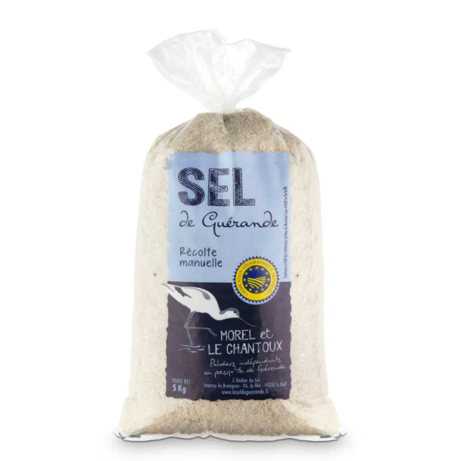 Sare de mare grunjoasa 5KG Morel et Le Chantoux Sare de mare grunjoasa 5KG Morel et Le Chantoux