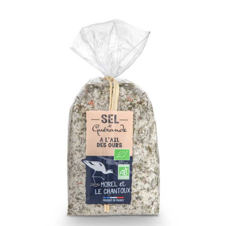 Sare de mare cu usturoi salbatic bio 250g Morel et Le Chantoux