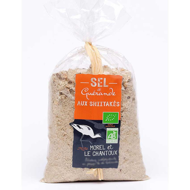 Sare de mare cu ciuperci Shiitake bio 250g Morel et Le Chantoux Sare de mare cu ciuperci Shiitake bio 250g Morel et Le Chantoux