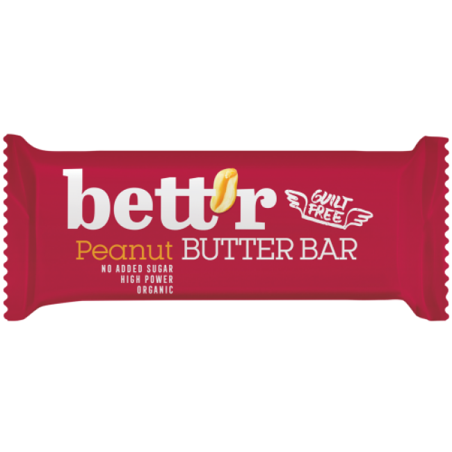 Baton cu crema de arahide bio 30g Bettr Baton cu crema de arahide bio 30g Bettr
