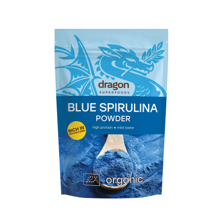 Spirulina albastra pudra bio 75g DS Spirulina albastra pudra bio 75g DS