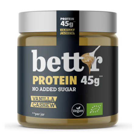 Crema proteica de caju si vanilie bio 250g Bettr Crema proteica de caju si vanilie bio 250g Bettr