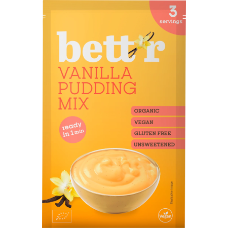 Mix pentru budinca cu vanilie bio 30g Bettr
