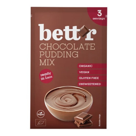 Mix pentru budinca cu ciocolata bio 30g Bettr