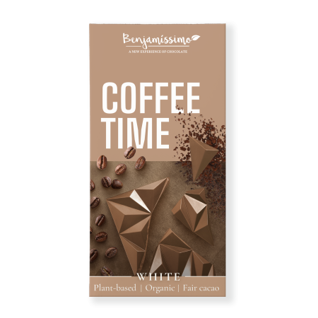 Ciocolata coffee time, bio, 60g, Benjamissimo Ciocolata coffee time, bio, 60g, Benjamissimo
