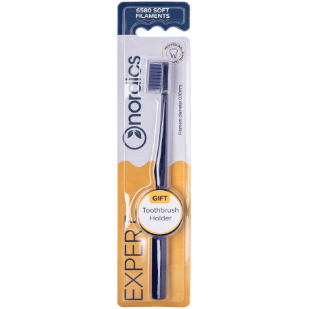 Periuta de dinti Expert 6580 filamente - moale - mov Nordics Periuta de dinti Expert 6580 filamente - moale - mov Nordics