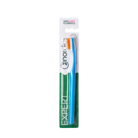 Periuta de dinti Expert Curve 6580 filamente - moale - albastru Nordics Periuta de dinti Expert Curve 6580 filamente - moale - albastru Nordics