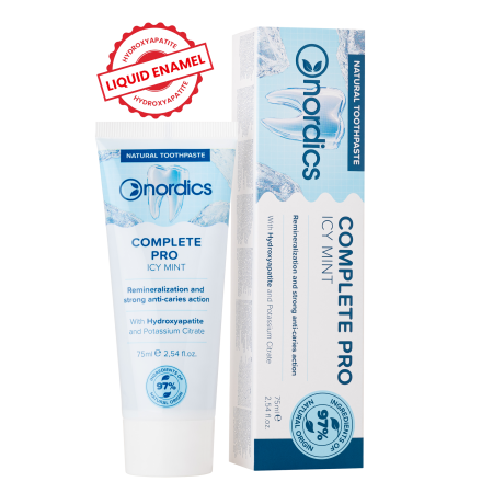 Pasta de dinti cu menta Complete Pro 75ml Nordics Pasta de dinti cu menta Complete Pro 75ml Nordics