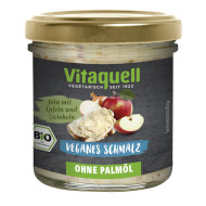 Grasime vegetala tartinabila cu legume, mere si ceapa bio 120g Vitaquell