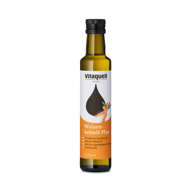 Ulei din germeni de grau cu catina 250ml Vitaquell Ulei din germeni de grau cu catina 250ml Vitaquell