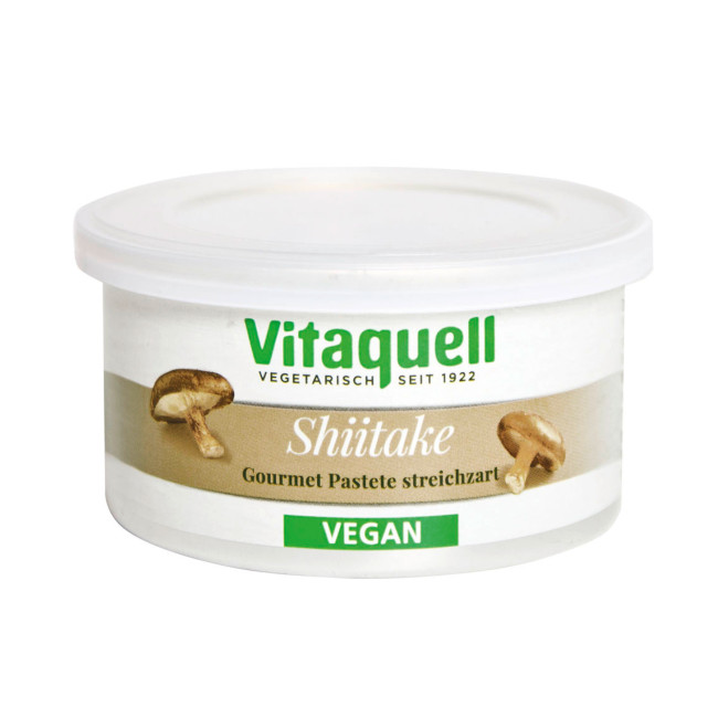 Crema tartinabila cu ciuperci Shiitake bio 125g Vitaquell Crema tartinabila cu ciuperci Shiitake bio 125g Vitaquell