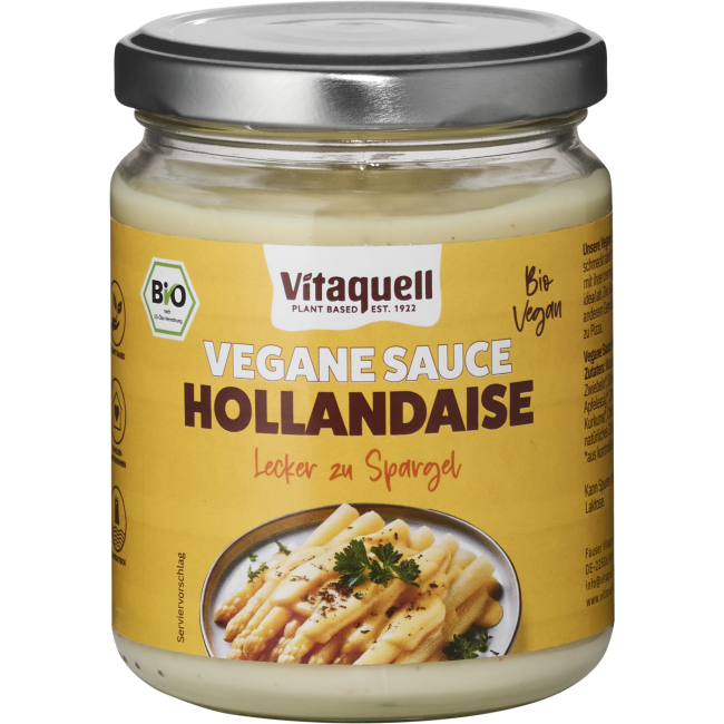 Sos Olandez vegan bio 210ml Vitaquell Sos Olandez vegan bio 210ml Vitaquell