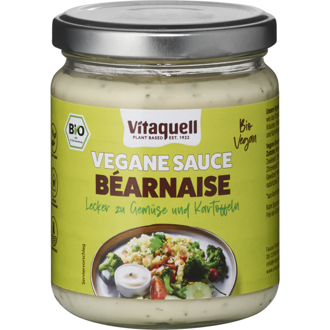 Sos Bearnaise vegan bio 220ml Vitaquell Sos Bearnaise vegan bio 220ml Vitaquell