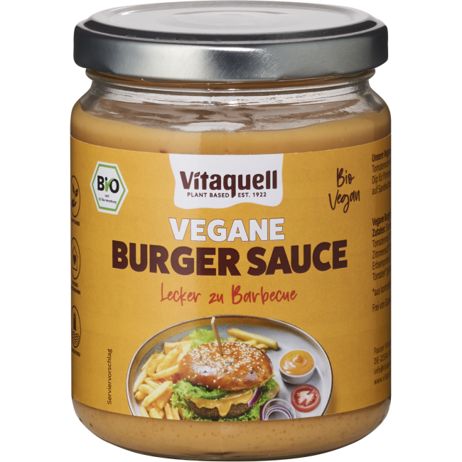 Sos pentru burger bio 235ml Vitaquell Sos pentru burger bio 235ml Vitaquell