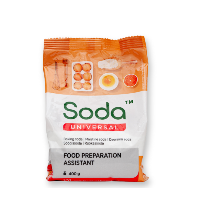 Bicarbonat de sodiu universal 400g Soda Bicarbonat de sodiu universal 400g Soda