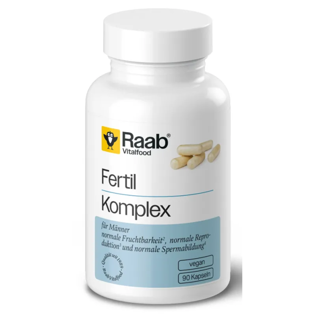 Complex de fertilitate pentru barbati 550mg 90 capsule 49.5g Raab