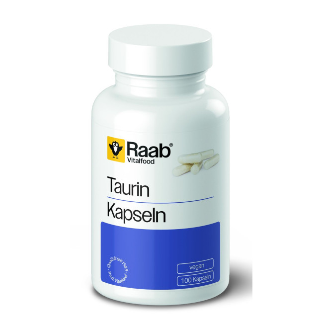 Taurina 680mg 100 capsule 68g Raab