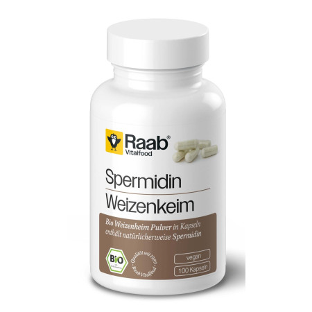 Spermidina bio 600mg 100 capsule 60g Raab