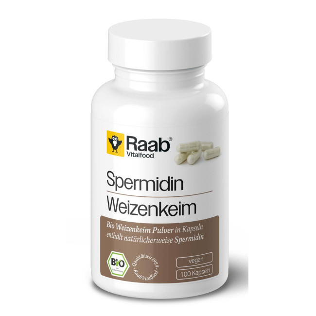 Spermidina bio 600mg 100 capsule 60g Raab