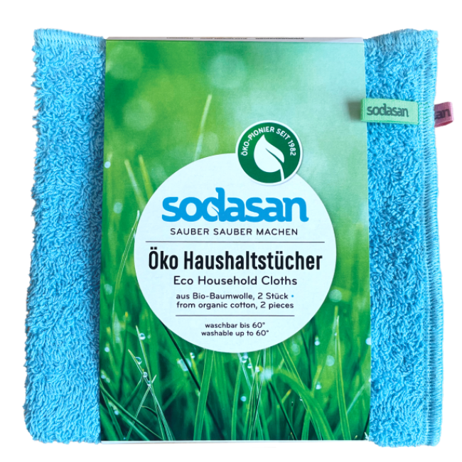 Prosop pentru uz casnic ecologic 2buc Sodasan Prosop pentru uz casnic ecologic 2buc Sodasan