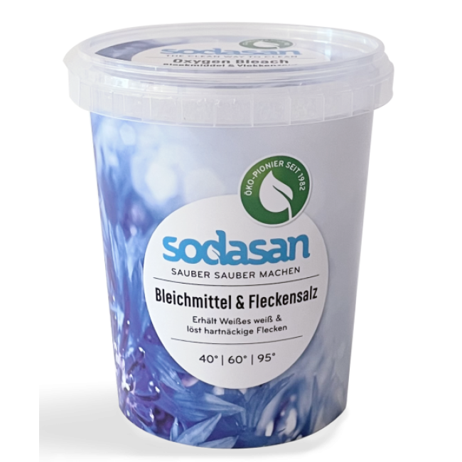 Inalbitor pe baza de oxigen pentru pete ecologic 450g Sodasan Inalbitor pe baza de oxigen pentru pete ecologic 450g Sodasan