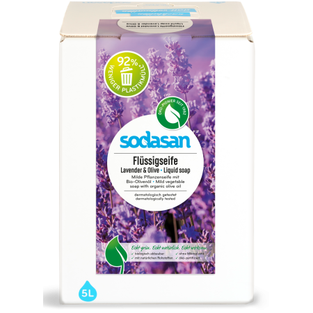 Sapun lichid cu lavanda si masline ecologic 5l Sodasan