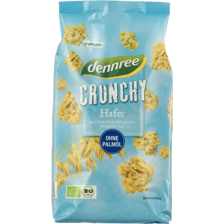 Cereale crunchy cu ovaz bio 750g Dennree