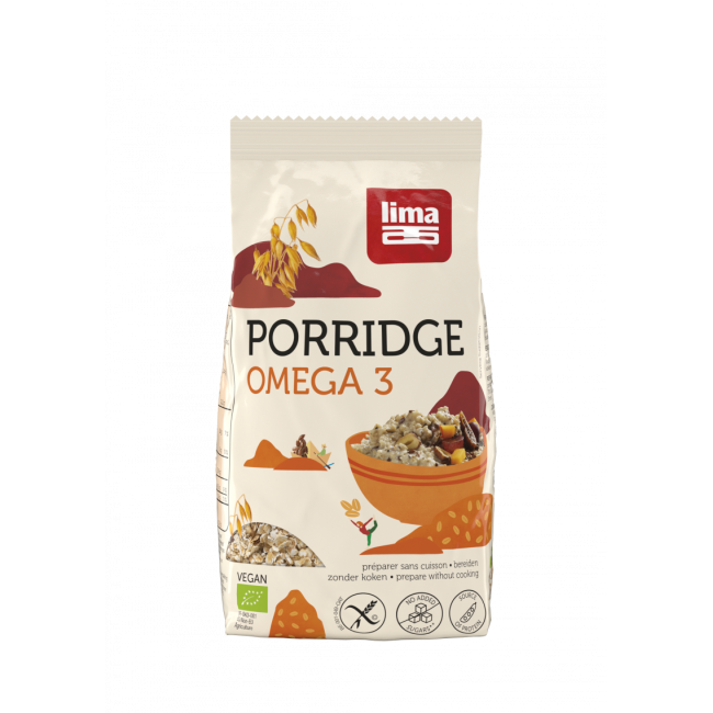 Porridge Express Omega 3 fara gluten bio 350g Lima