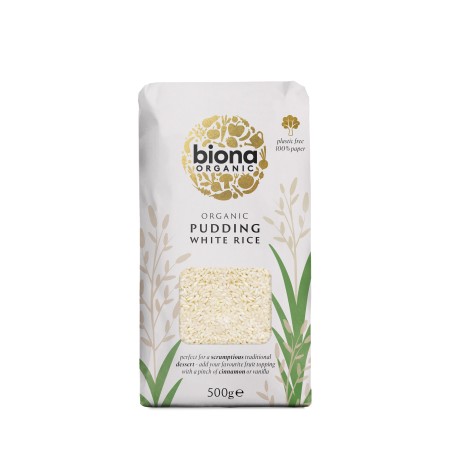 Orez alb pentru orez cu lapte eco 500g Biona Orez alb pentru orez cu lapte eco 500g Biona