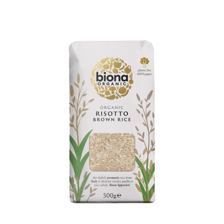 Risotto orez brun eco 500g Biona Risotto orez brun eco 500g Biona