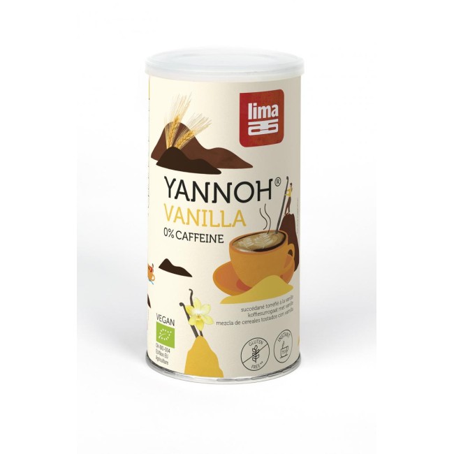 Bautura din cereale Yannoh Instant cu vanilie eco 150g Lima