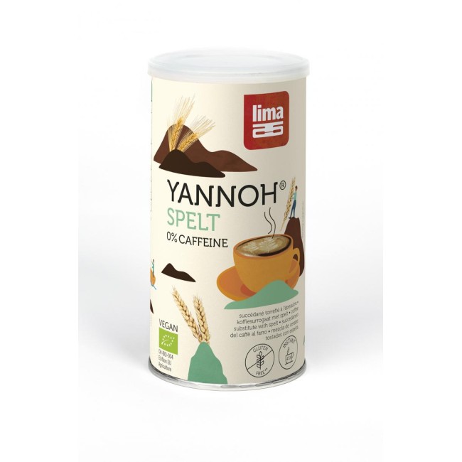 Bautura din cereale Yannoh Instant cu spelta eco 90g Lima