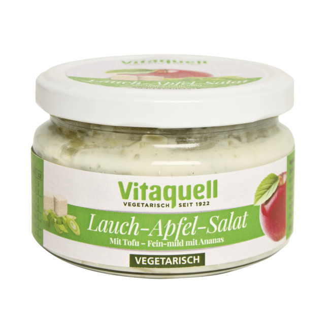 Salata cu tofu, praz si mere 200g Vitaquell Salata cu tofu, praz si mere 200g Vitaquell