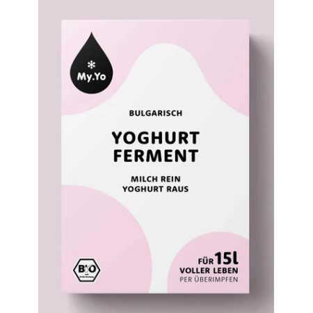 Ferment probiotic pentru iaurt bulgaresc bio 15g My.Yo