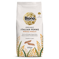 Penne din grau integral eco 500g Biona