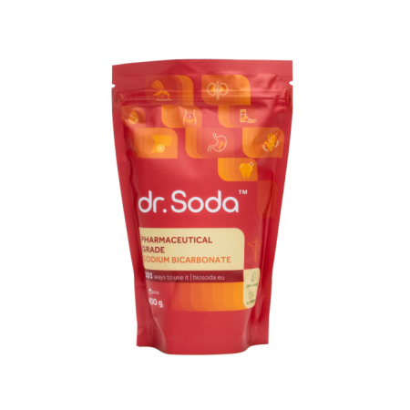 Bicarbonat de sodiu - grad farmaceutic 400g Dr. Soda