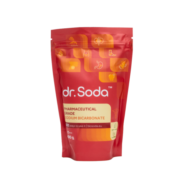 Bicarbonat de sodiu - grad farmaceutic 400g Dr. Soda Bicarbonat de sodiu - grad farmaceutic 400g Dr. Soda