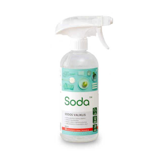 Solutie de curatat cu bicarbonat de sodiu 500ml Mr. Soda Solutie de curatat cu bicarbonat de sodiu 500ml Mr. Soda