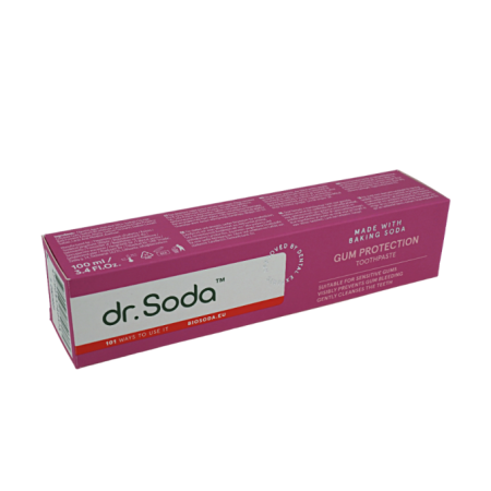 Pasta de dinti cu bicarbonat de sodiu Gum Protection 100ml Dr. Soda