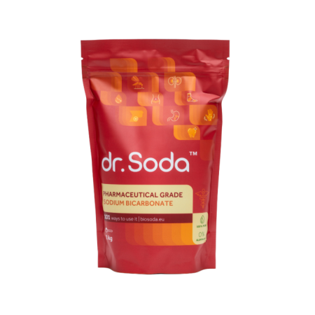 Bicarbonat de sodiu - grad farmaceutic 1kg Dr. Soda