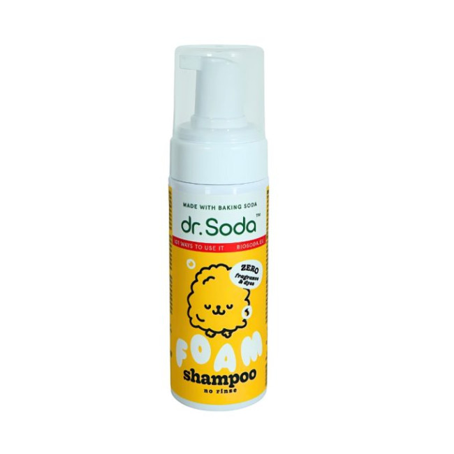 Sampon pentru animale de companie fara clatire, 150ml, Dr.Soda Sampon pentru animale de companie fara clatire, 150ml, Dr.Soda