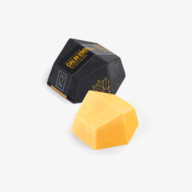 Unt de corp solid cu efect reparator si calmant calm-endula 50g Solidu Unt de corp solid cu efect reparator si calmant calm-endula 50g Solidu