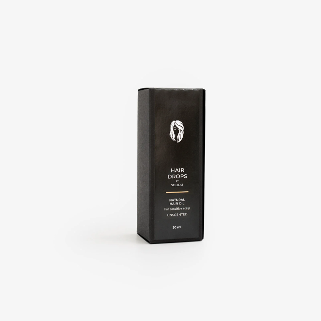 Ulei natural de par pentru scalp sensibil fara miros 30ml Solidu Ulei natural de par pentru scalp sensibil fara miros 30ml Solidu