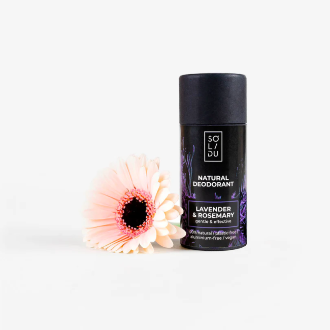 Deodorant natural cu lavanda si rozmarin 55g Solidu Deodorant natural cu lavanda si rozmarin 55g Solidu