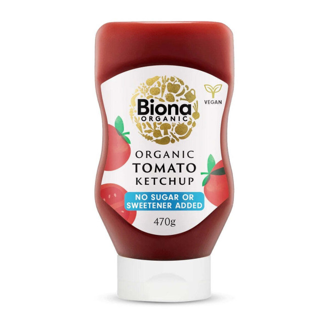 Ketchup fara zahar bio 470g Biona Ketchup fara zahar bio 470g Biona