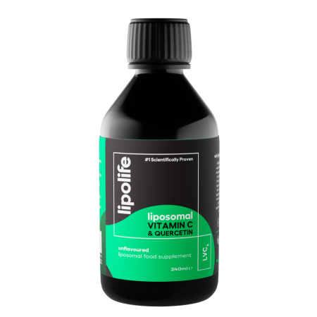 LCV6 - liposomal Vitamin C and Quercetin complex 240ml Lipolife LCV6 - liposomal Vitamin C and Quercetin complex 240ml Lipolife