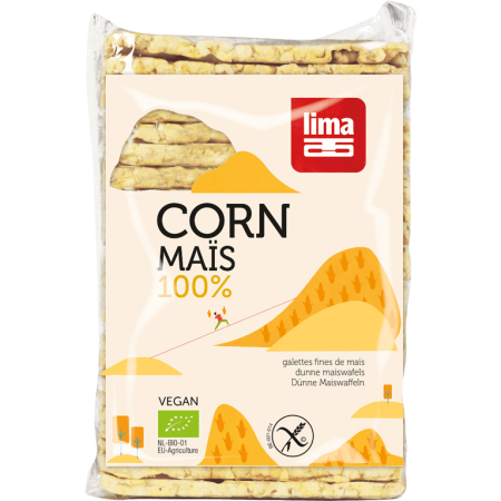Rondele Din Porumb Expandat Eco 140G  Lima Rondele Din Porumb Expandat Eco 140G  Lima